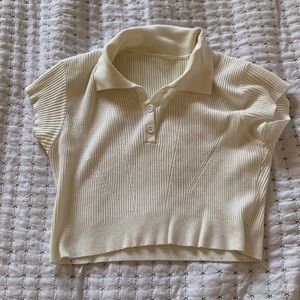 A mini polo shirt that is good for going under sweat shirts